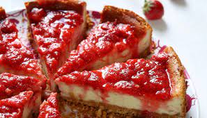 Cheesecake de Morango Low Carb