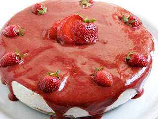 Cheesecake de Morango Low Carb 3