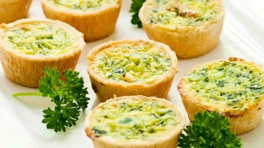 Low Carb Mini Quiches de Espinafre e Queijo