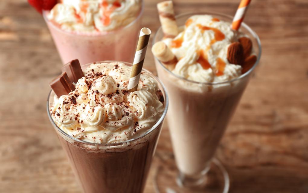 Receita Rapida Milkshake tradicional