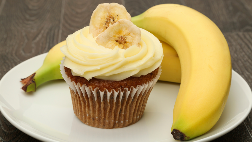 low carb Cupcake de Banana