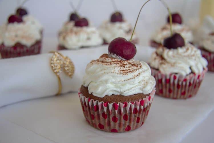 low carb Cupcake de Banana