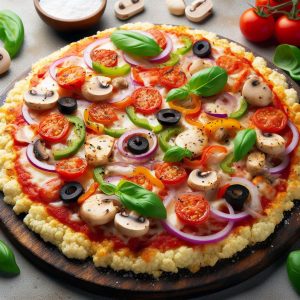 4 variações Low Carb de Pizza