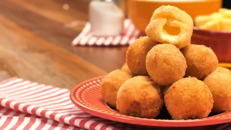 sem gluten Bolinhas de Queijo