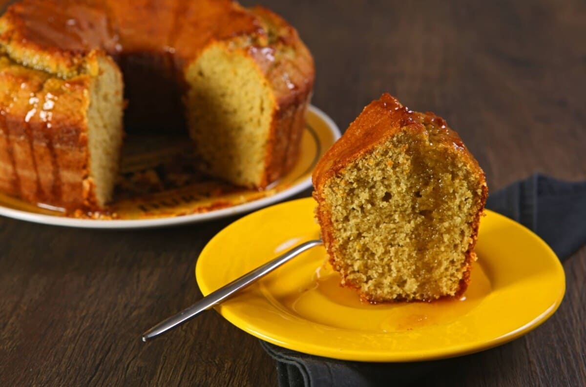 sem gluten Bolo de Laranja 