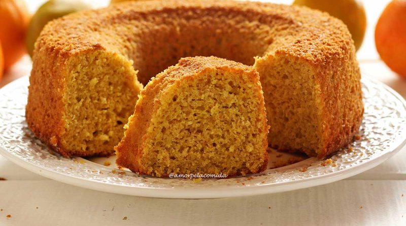 sem gluten Bolo de Laranja