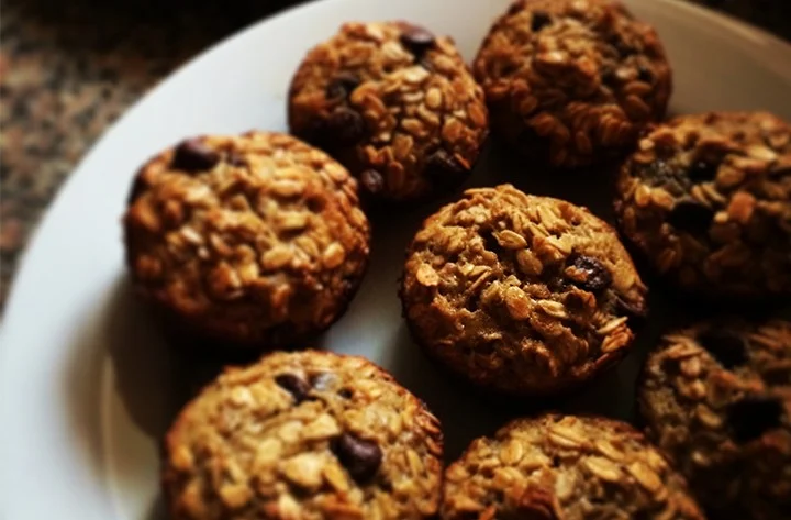 sem gluten Muffins de Mirtilo e Aveia 