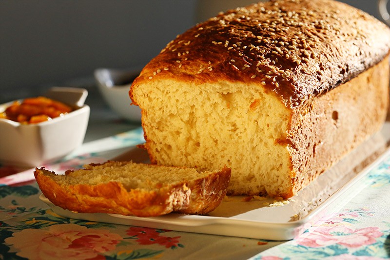 sem gluten Pão de Batata Doce