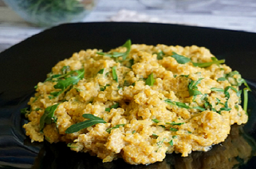 sem gluten Risoto de Quinoa e Legumes