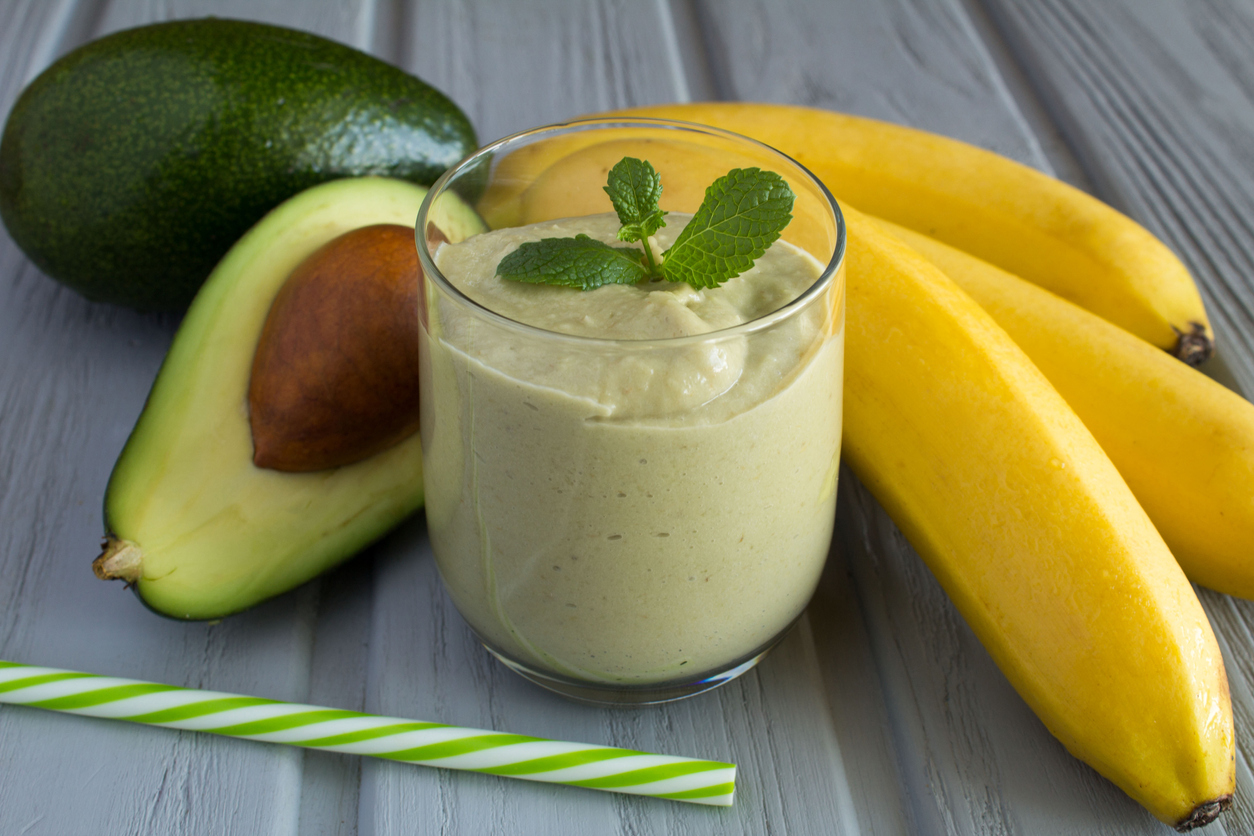 Sem gluten Tigela de Smoothie Verde