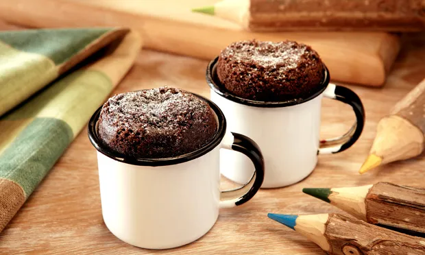 Receitas de Micro-ondas Bolo de caneca